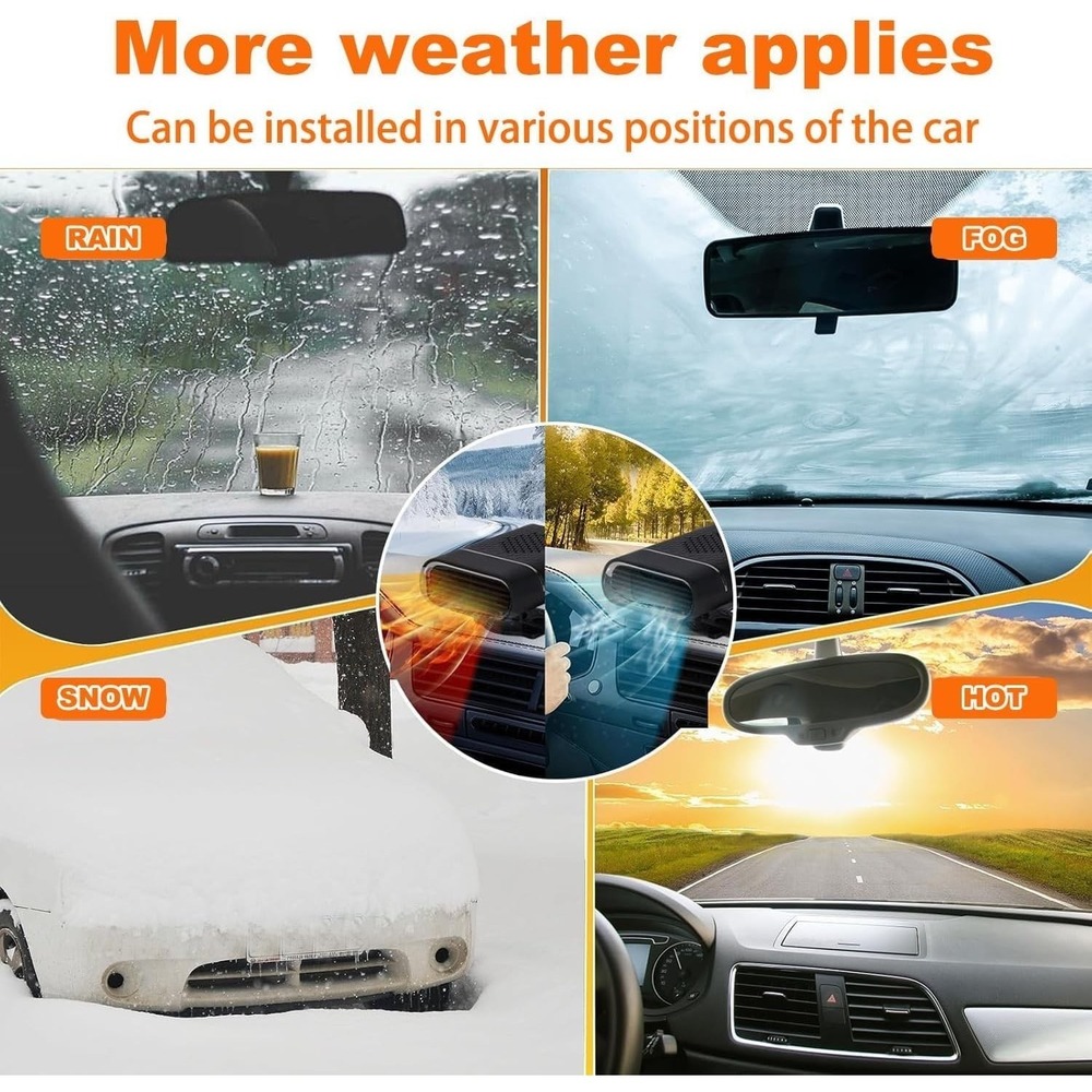 Portable Car Heater,150W Fast Heating & Cooling Fan,12V‎ Car - Picture 3 of 5